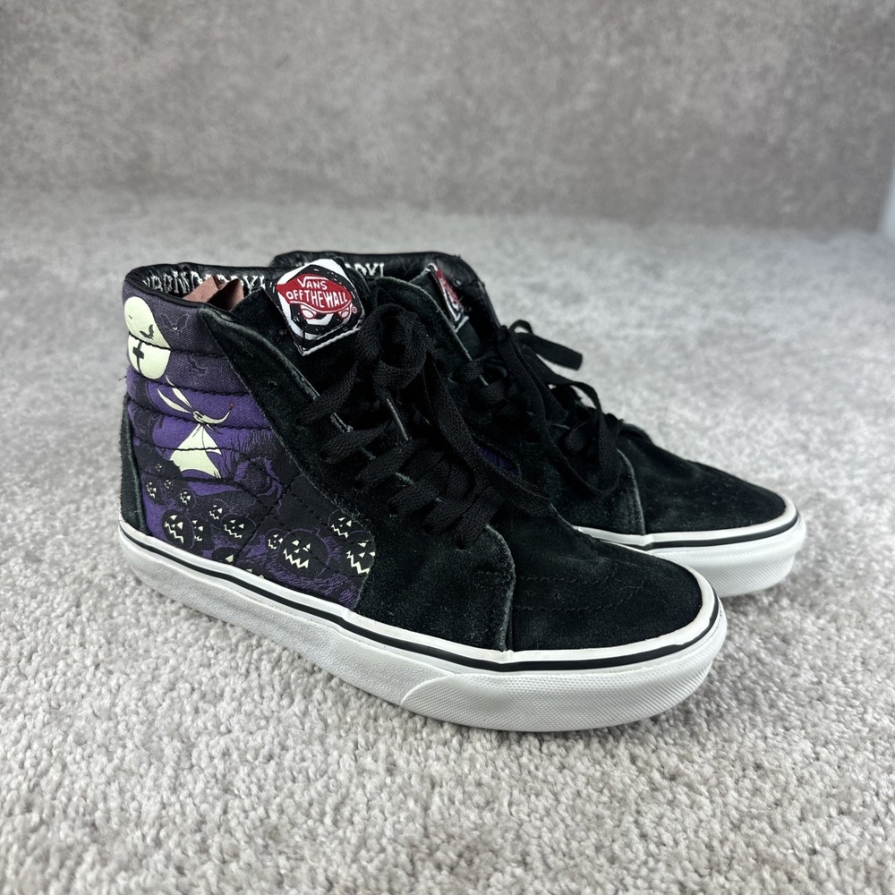 The Nightmare Before Christmas x Vans Sk8 High Jacks Lament‎ Size 4.5 Men's